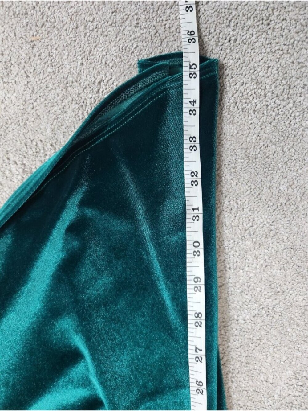 New Revolve Bailey 44 Green Velvet Ruched Skirt Size Small Stretchy Fairy - Picture 9 of 14